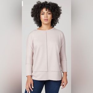 Spanx top 3/4 sleeves, worn/washed once, size Medium